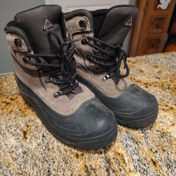 COLUMBIA Cascadian SUMMIT Brown Black Lace Up Boots Men\'s Size 8 BM1168-255 main image 9